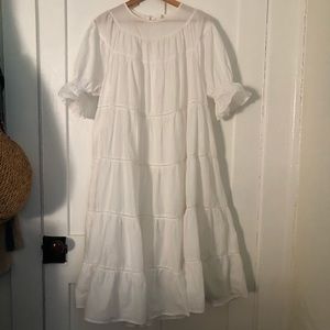 Merlette Paradis Dress Small White